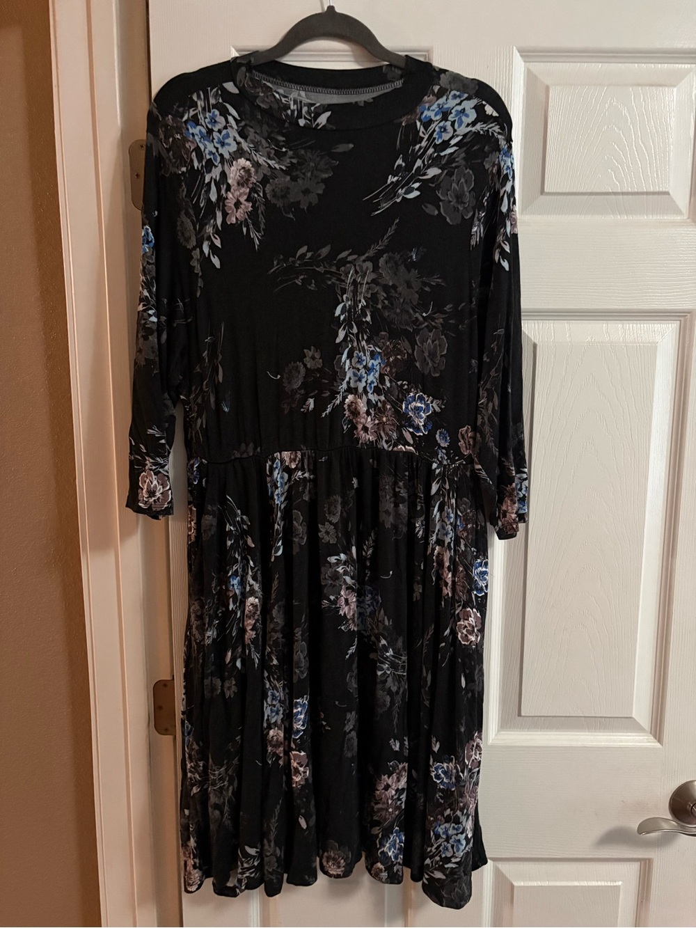 Torrid super soft knits long sleeve dress emo goth fall autumn boho bohemian 2X